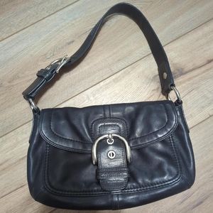 Coach Soho Black Leather Bag